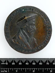 Gegoten medaille van bisschop Giovanni Battista Casalio, c.1526
